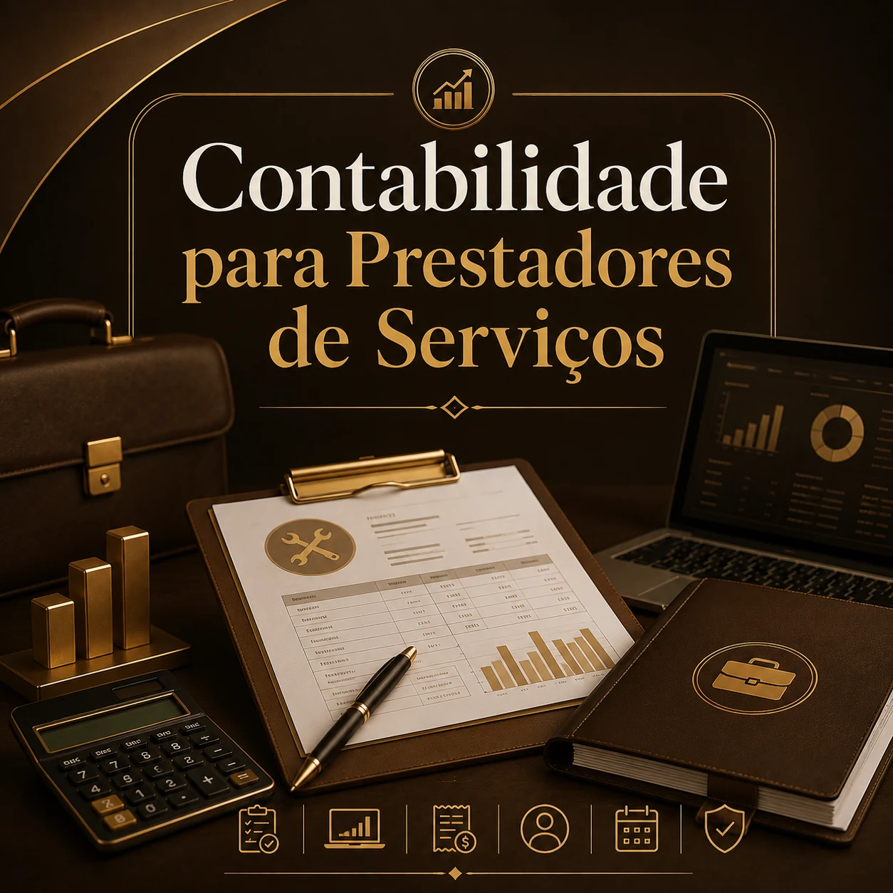 Arte do serviço Contabilidade para Prestadores de Serviços